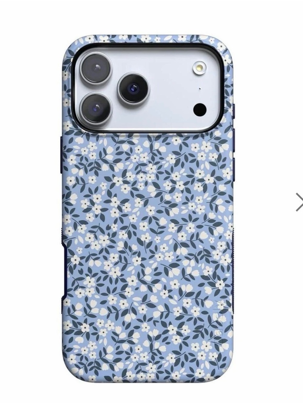 Casely iPhone 17 Pro Picking Daisies Blue Cottagecore Case BOLD